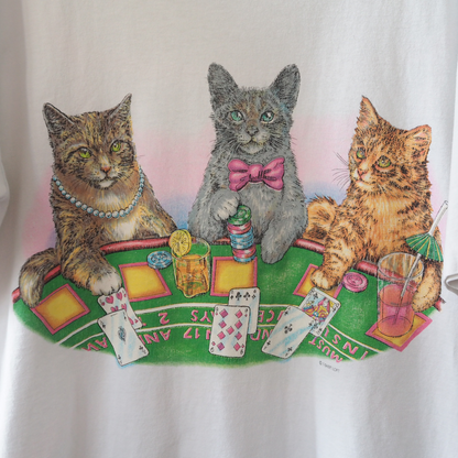 Casino Tee / 90s / Made in USA