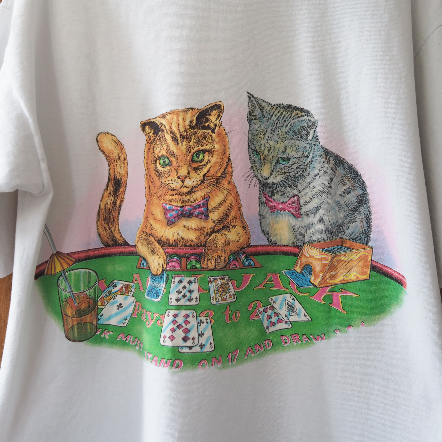 Casino Tee / 90s / Made in USA