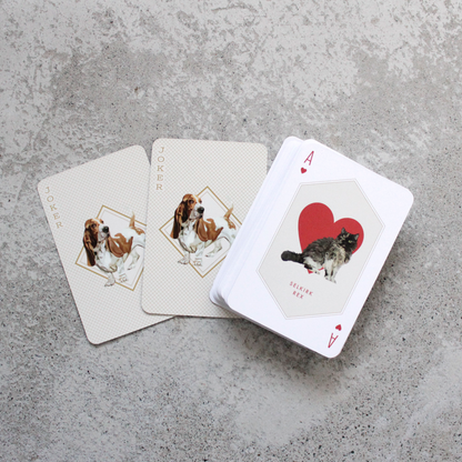 Cat and Dog Playing Cards ※ 開封済み・展示現品