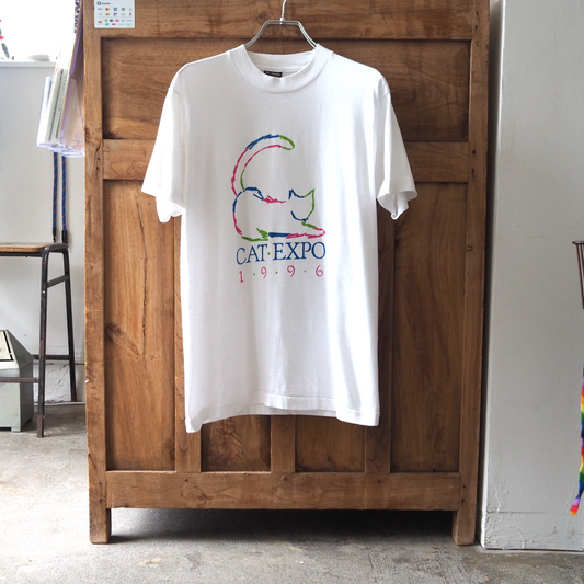 Cat Expo Tee / 90s / Made in USA