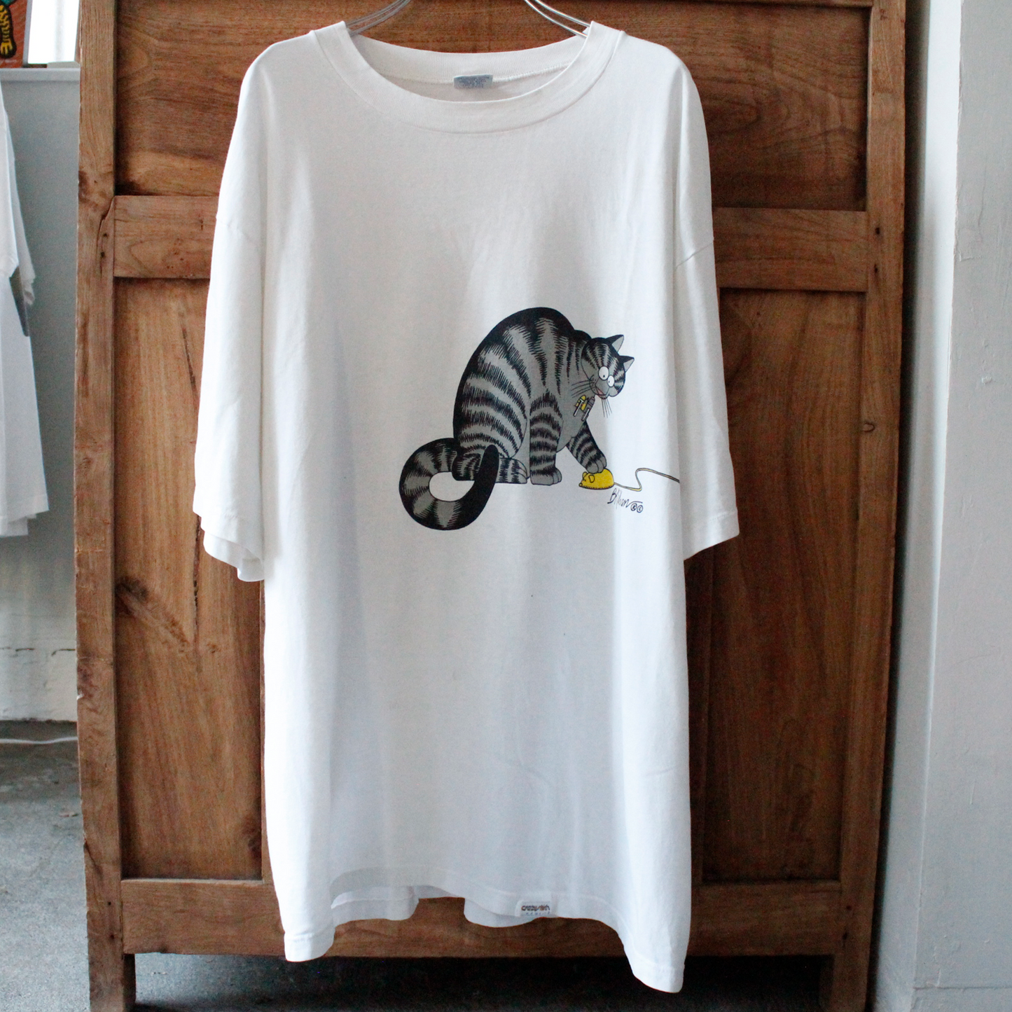 Cat Mouse Computer Tee / クリバンキャット - Crazy Shirts Cat Mouse Computer Tee / クリバンキャット - Crazy Shirts