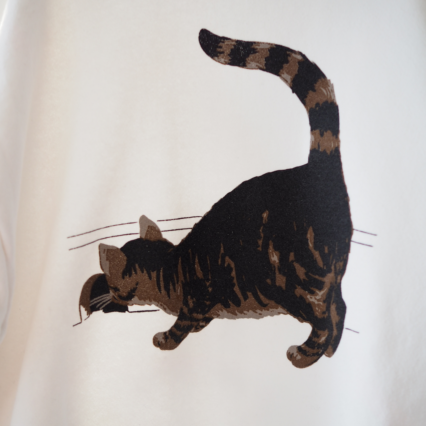 Cat vs. Mouse Sweat / 90s / Made in USA