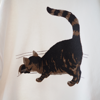 Cat vs. Mouse Sweat / 90s / Made in USA