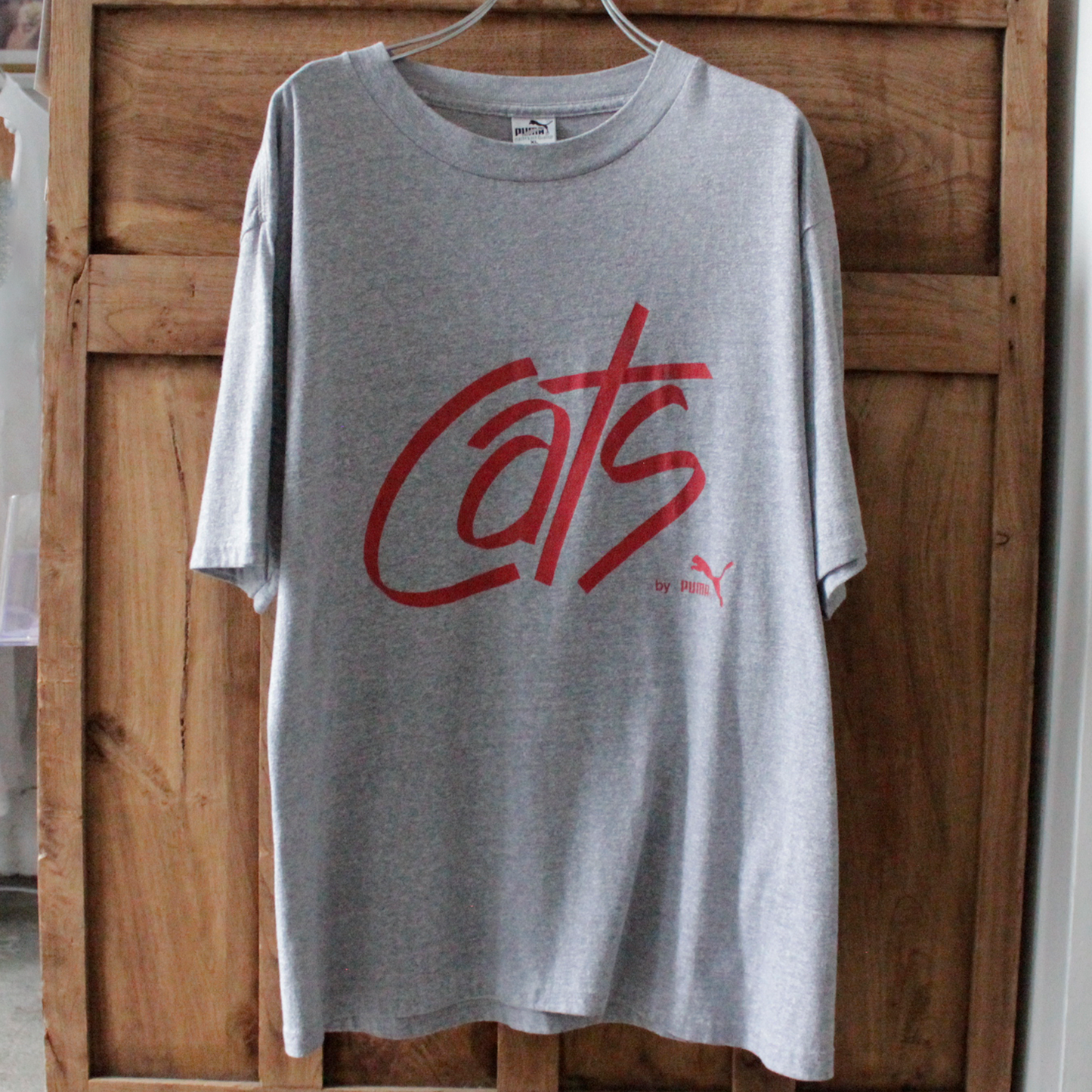 PUMA Cats Tee / 80s / Made in USA