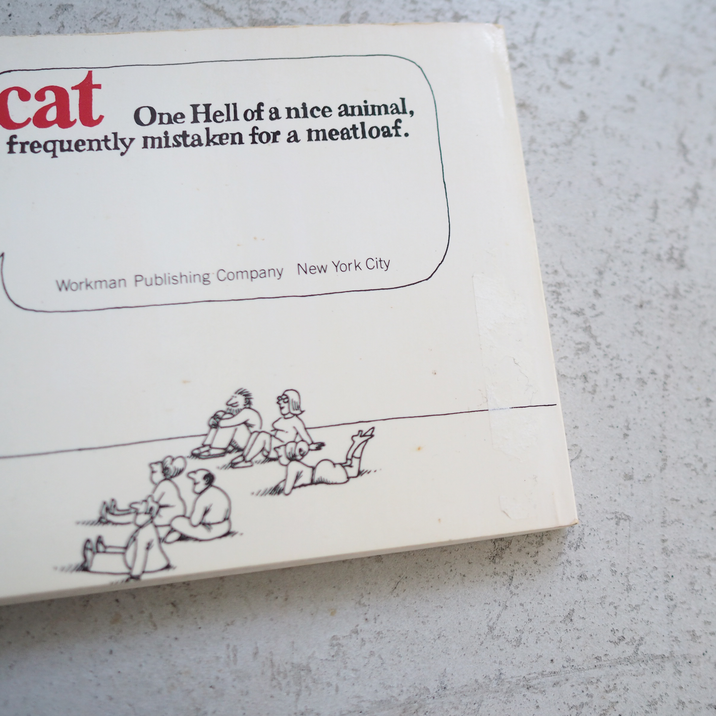 Cat (1976) / Softcover / Vintage Book