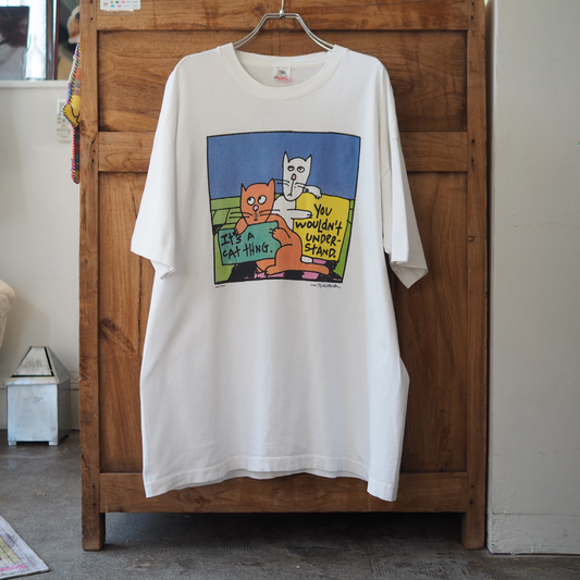 It's a Cat Thing Tee / 90s / Made in USA