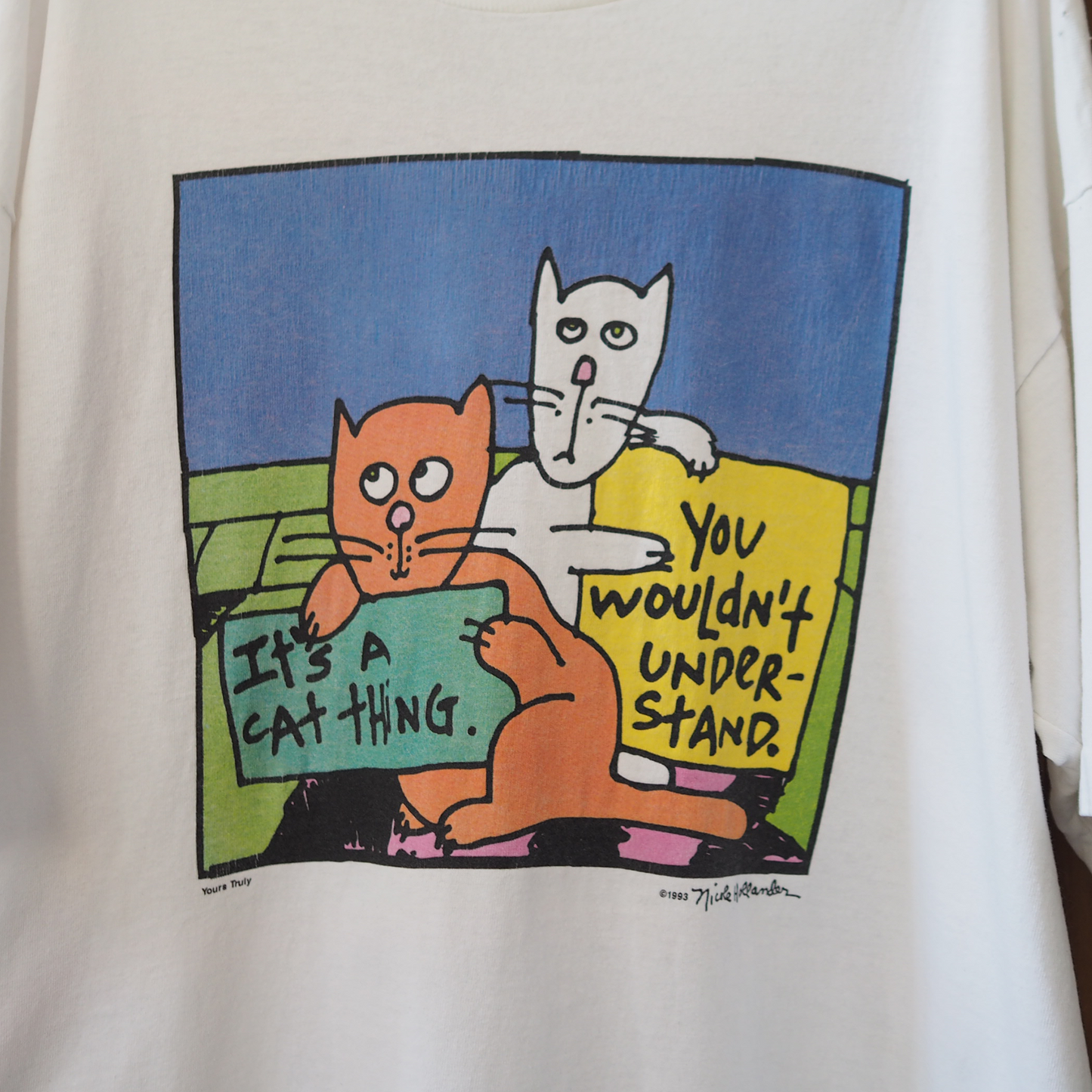 It's a Cat Thing Tee / 90s / Made in USA