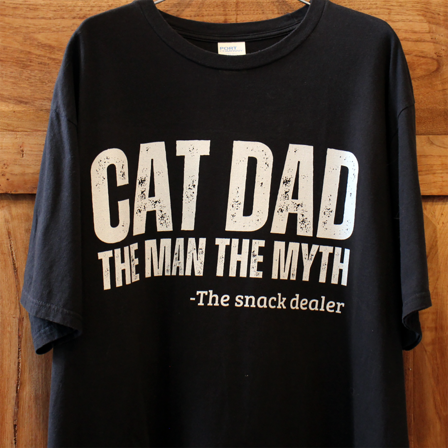 CAT DAD The Snack Dealer Tee