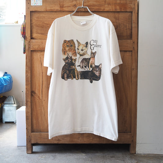 Cats Galore Tee / 90s / Made in USA