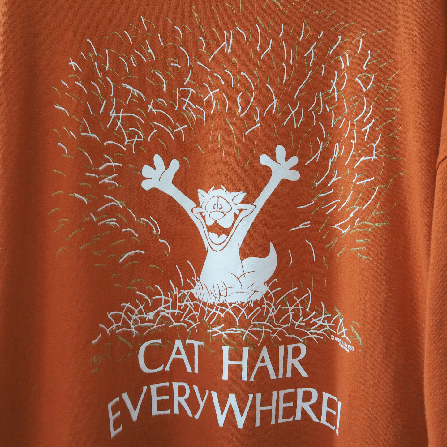 Cat Hair Everywhere Tee / 90s