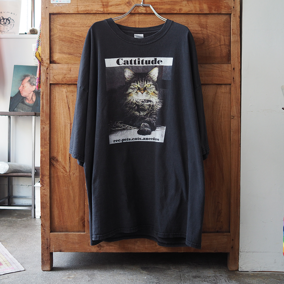 Cattitude Tee / 90s-
