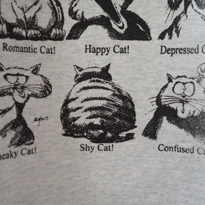 Catitudes! Sweat / 90s / Made in USA
