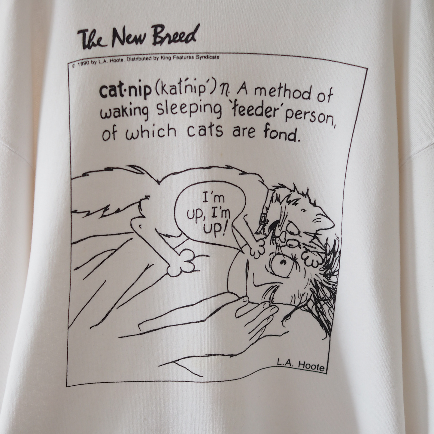 The New Breed "Catnip" Sweat / 90s / Made in USA