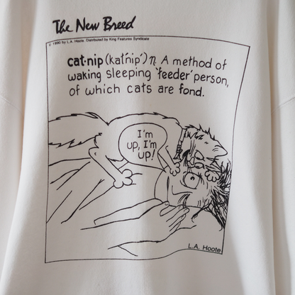The New Breed "Catnip" Sweat / 90s / Made in USA