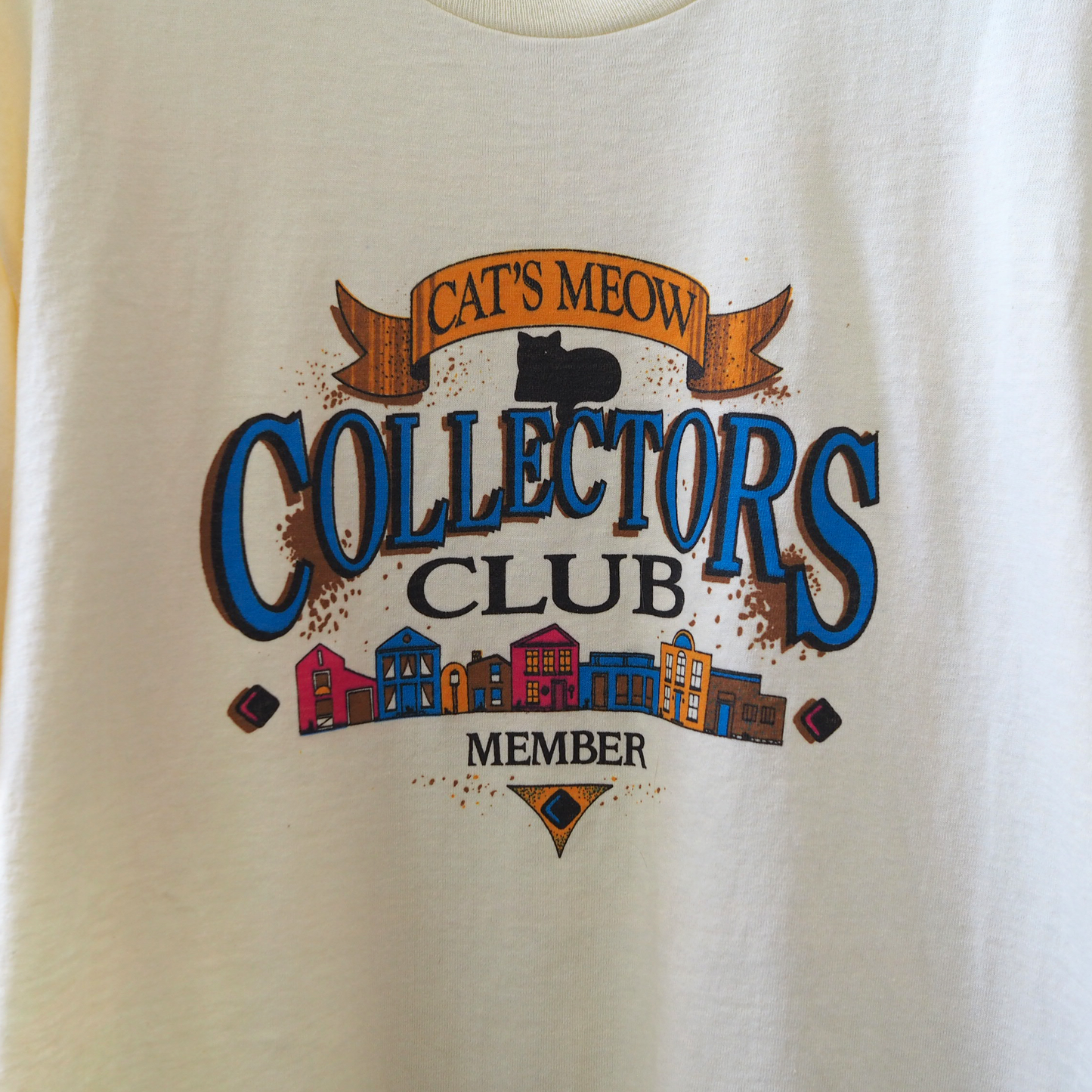 Cat's Meow Collectors Club Tee / 90s / Made in USA