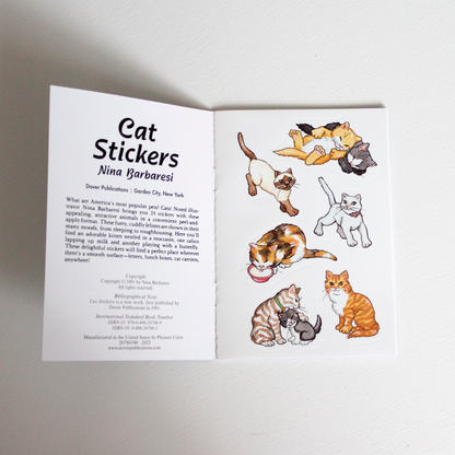 Cat Stickers / Nina Barbaresi