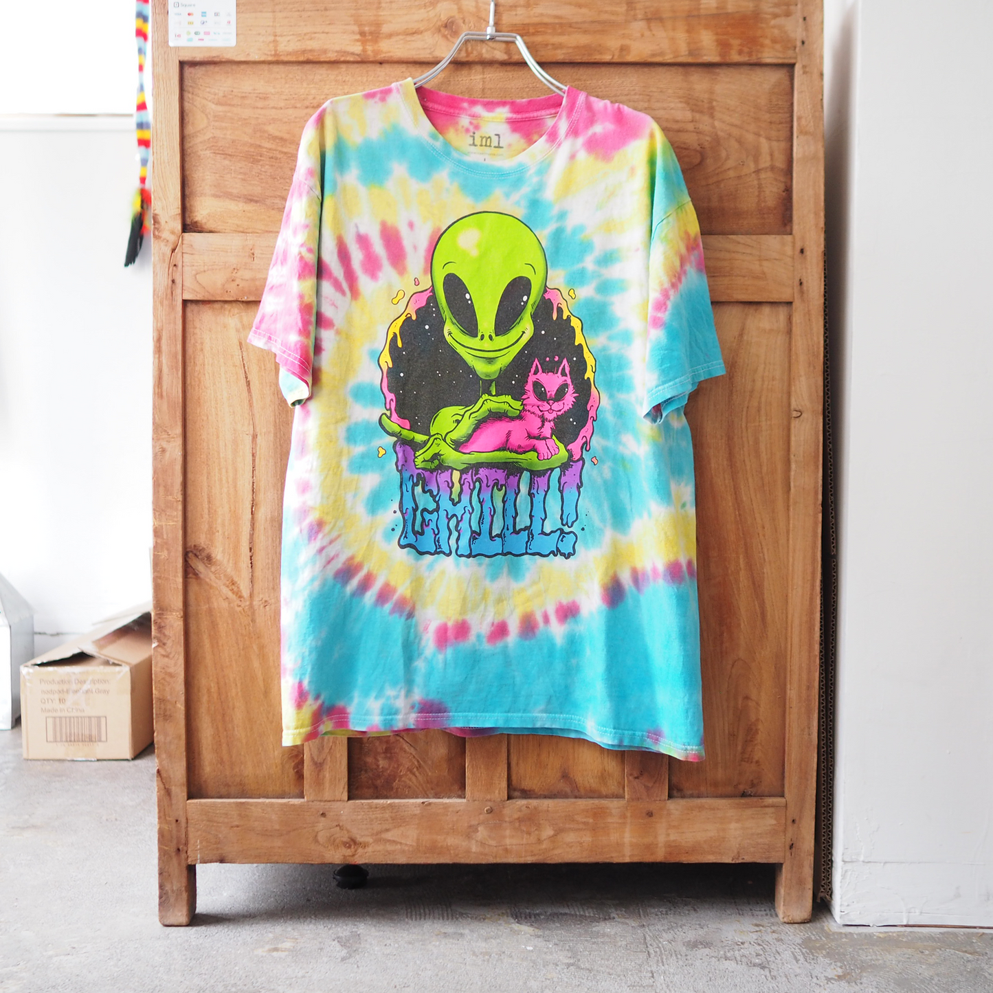 Alian & Cat Chill Tee / 2010s-