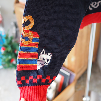 Christmas Special Sweater / 80s- / Made in USA