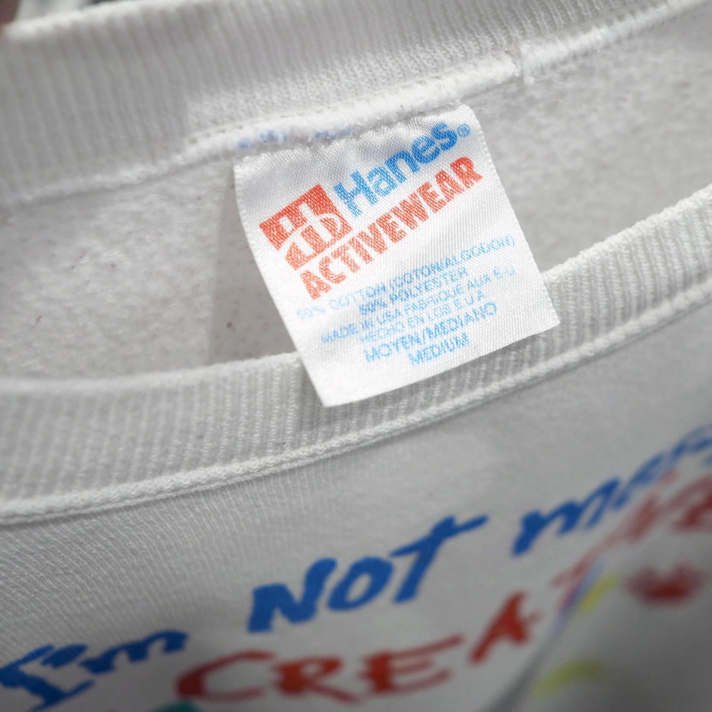 I'm Creative Sweat / 90s / Made in USA