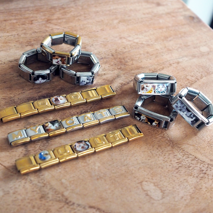 【Custom Order】Your Cat Charm Ring