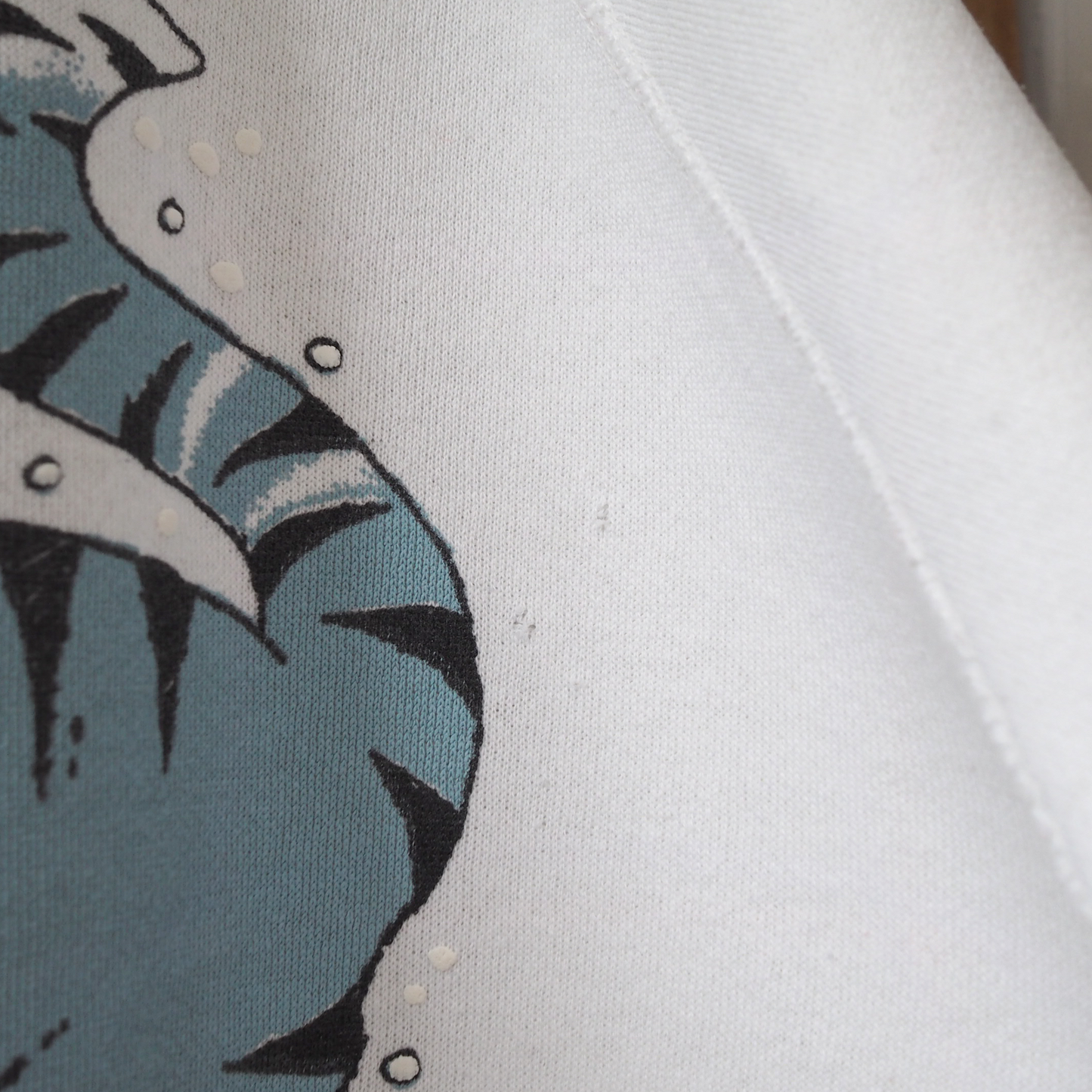 Dating Cats Christmas Sweat / 80s- / Made in USA