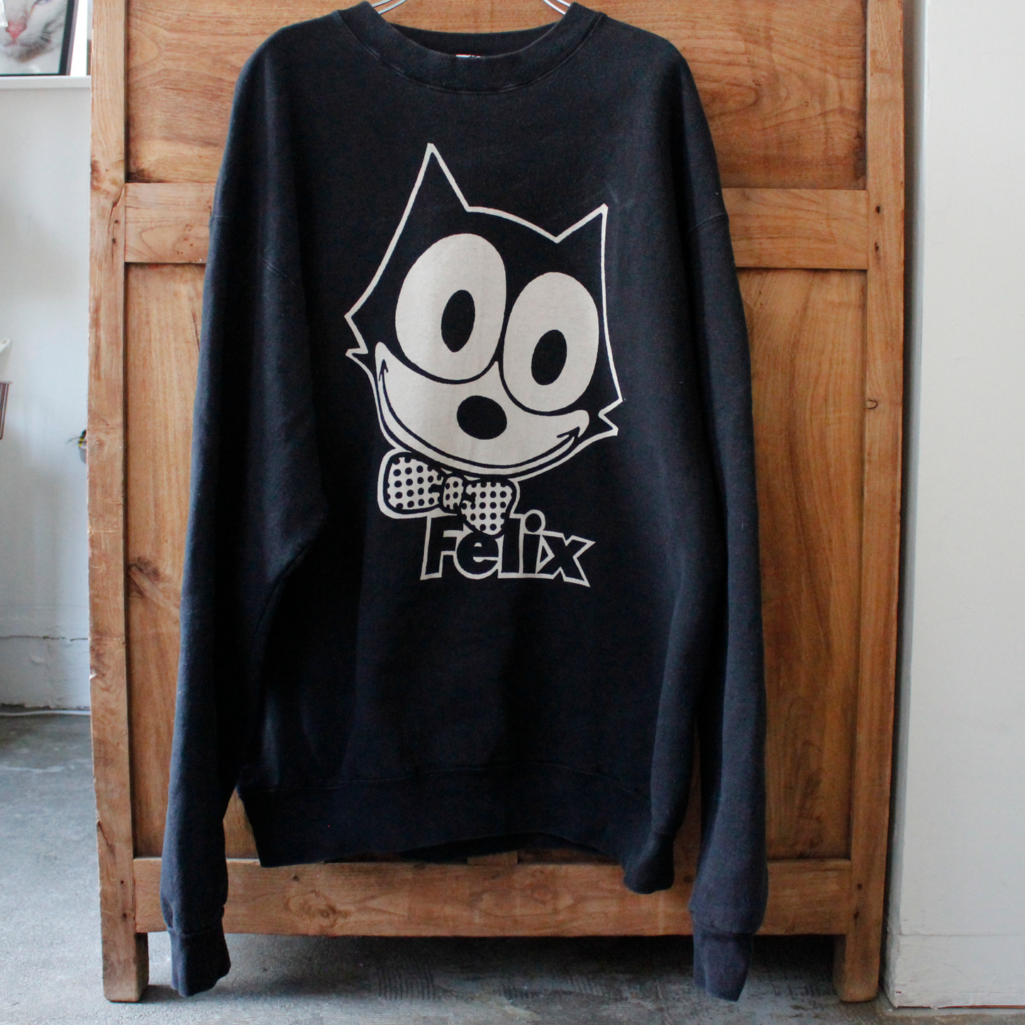 Felix Bow Tie Sweat / 90s / Made in USA