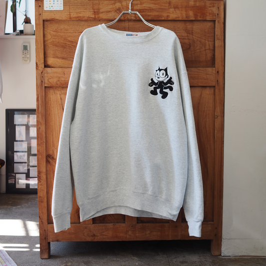 Felix The Cat Sweatshirt / Too Cute / 90s / Made in USA