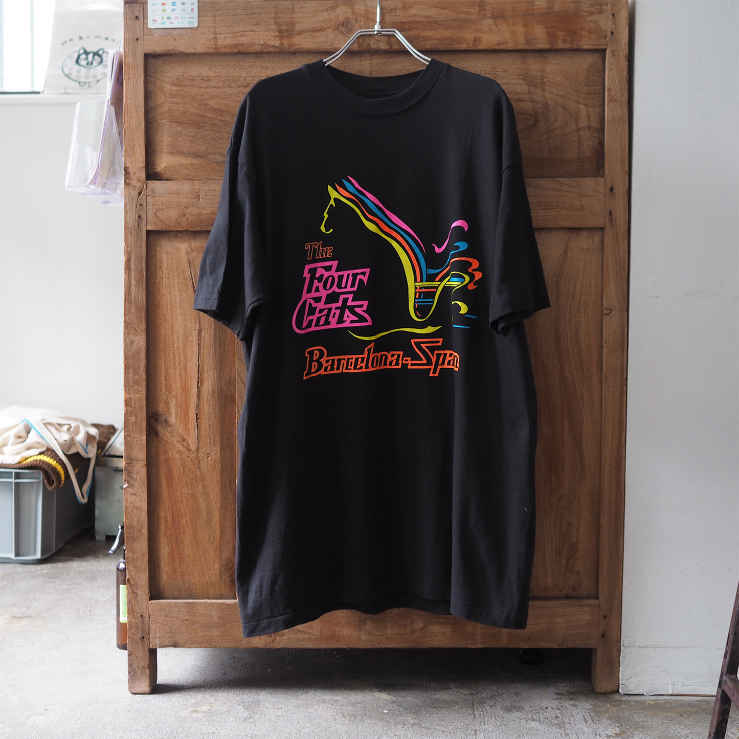 The Four Cats Tee / 80s- / Made in USA