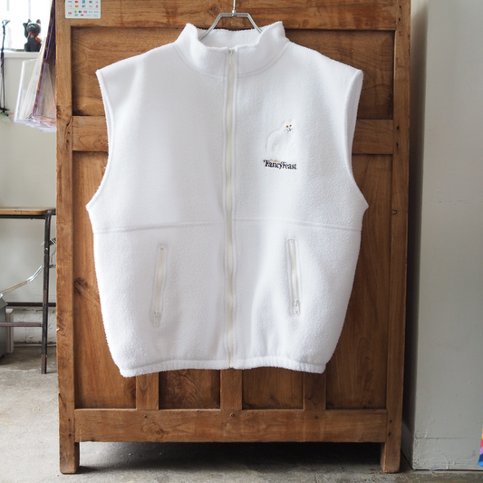 Friskies "Fancy Feast" Polar Fleece Vest / 90s / Made in Canada