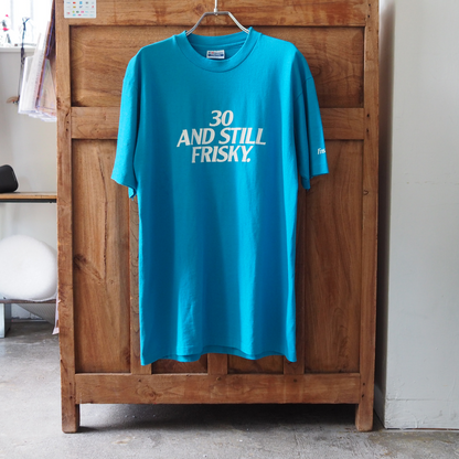 Friskies "30 and Still Frisky" Tee / 90s / Made in USA