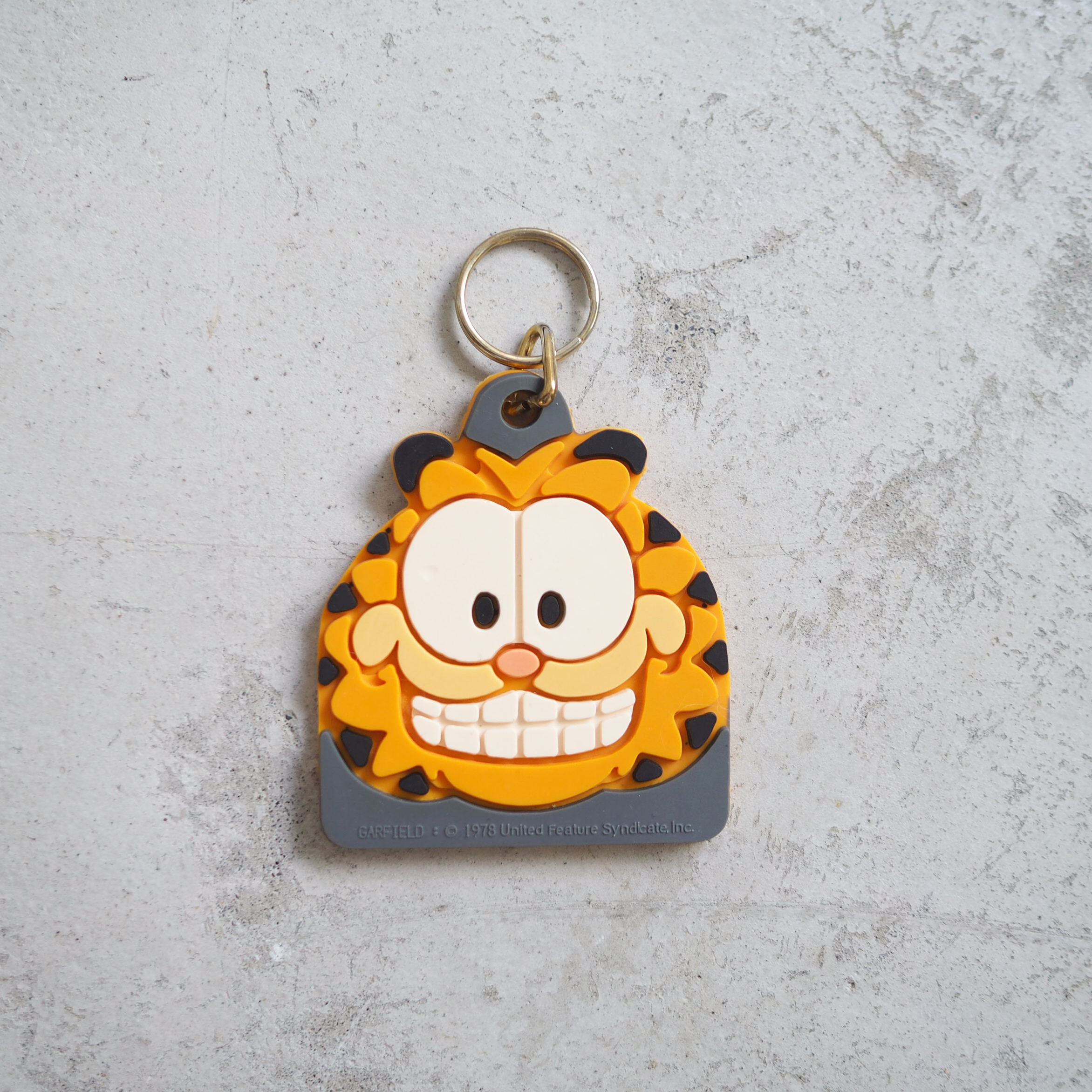 Garfield Big Lubber Key Chain - ネコ古着 - フレーメンストア
