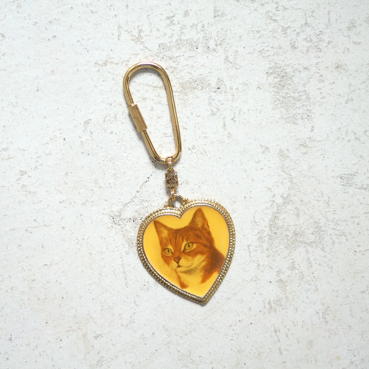 Ginger Cat Key Chain / 00s- / Made in USA