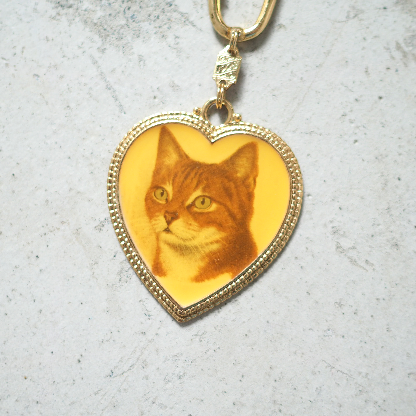 Ginger Cat Key Chain / 00s- / Made in USA