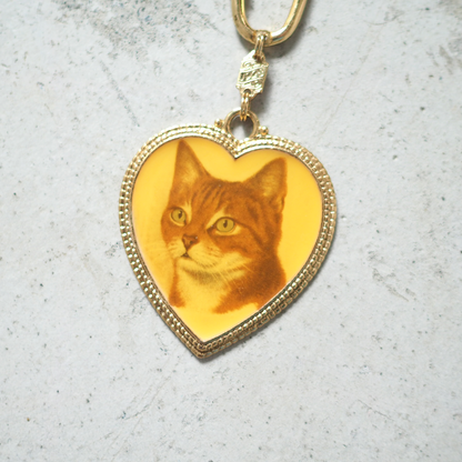 Ginger Cat Key Chain / 00s- / Made in USA