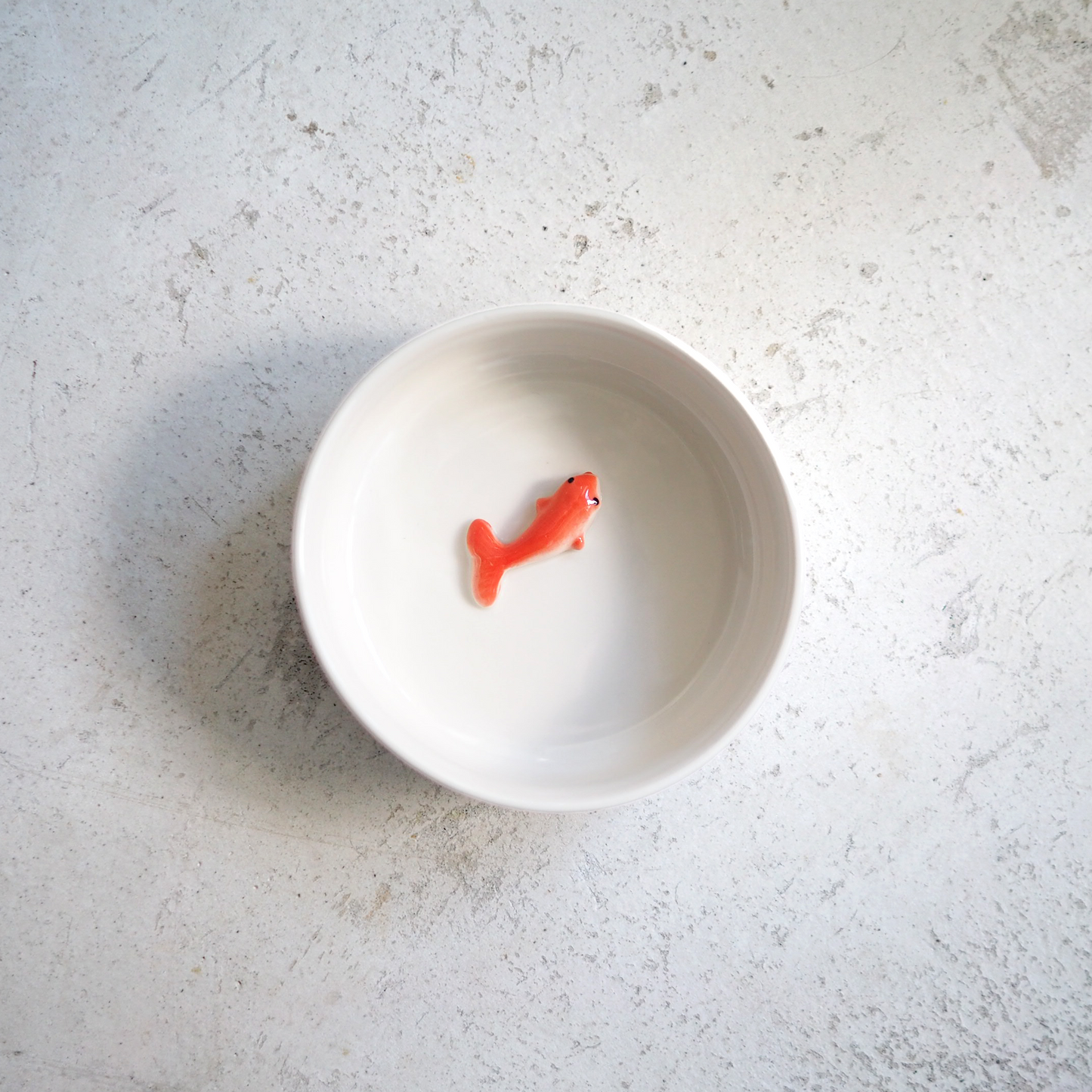 Goldfish Cat Bowl