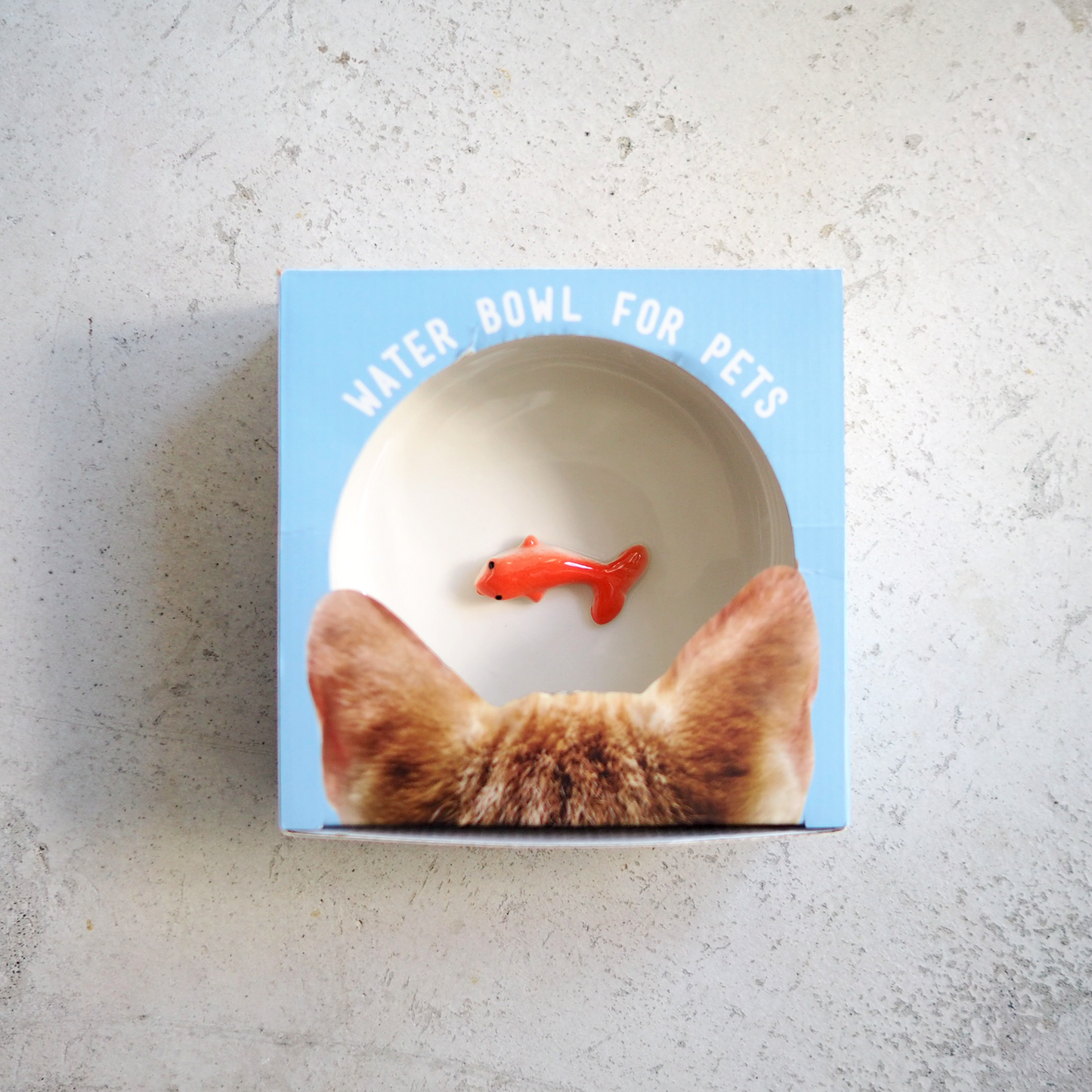 Goldfish Cat Bowl