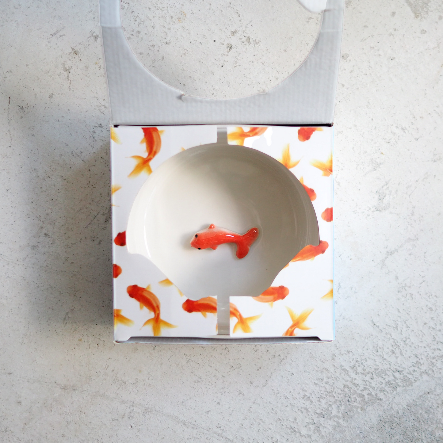 Goldfish Cat Bowl