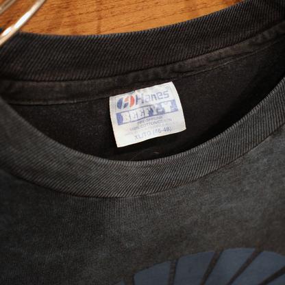 Cats Under the Stars Tie-dyed Tee / 80s- / Made in USA