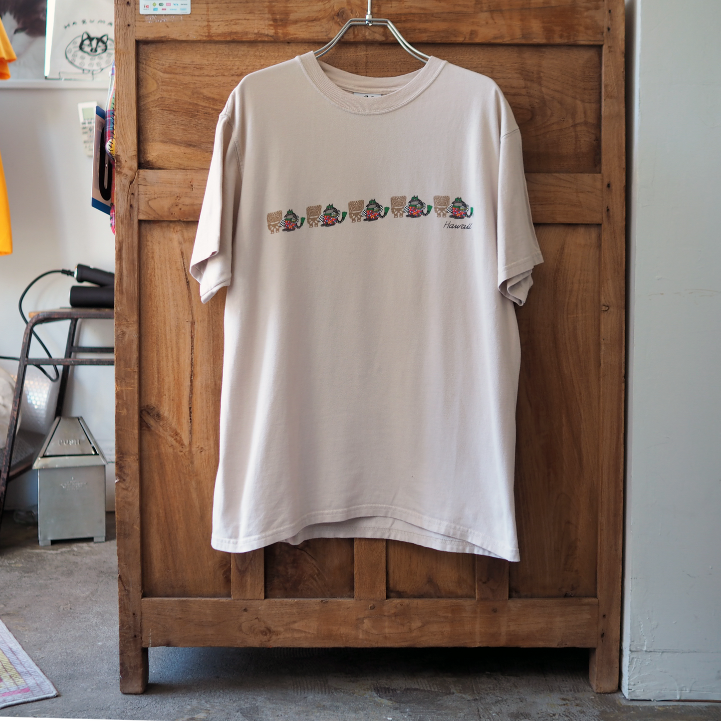 Kliban Cat Hawaii Tee / 90s / Made in USA