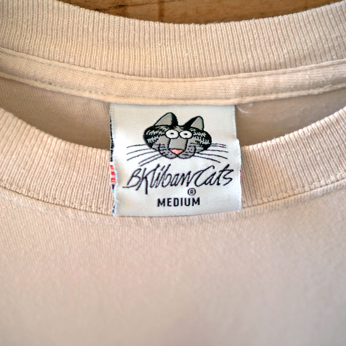 Kliban Cat Hawaii Tee / 90s / Made in USA