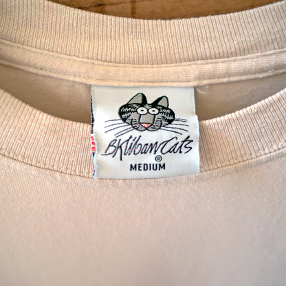 Kliban Cat Hawaii Tee / 90s / Made in USA