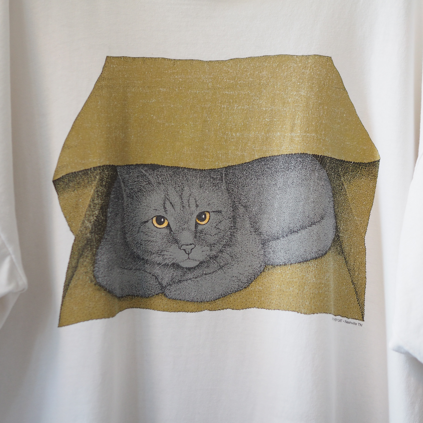 HEP CAT Cat in the Bag Tee / 90s / Made in USA