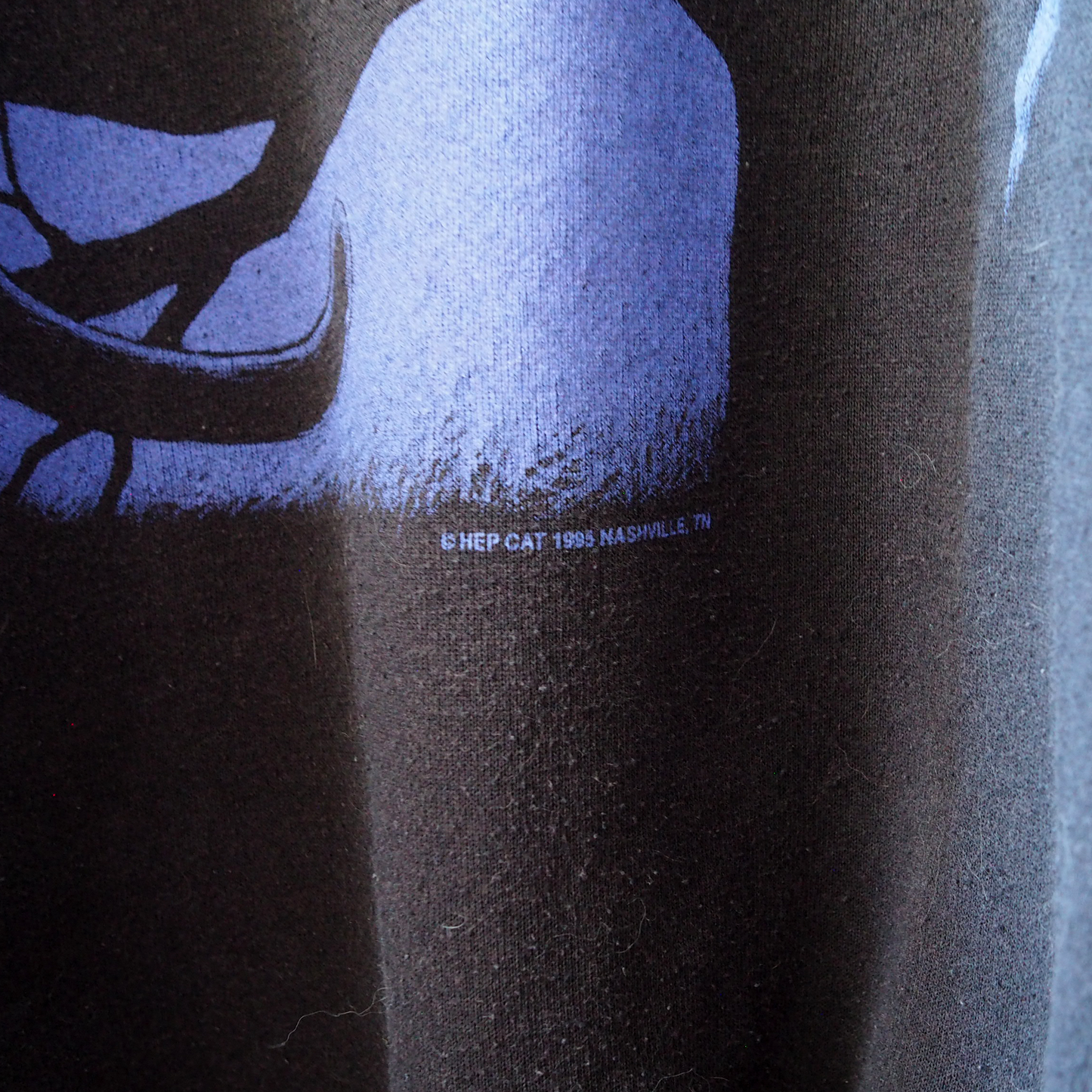 HEP CAT Black Cat Night Sweat / 90s