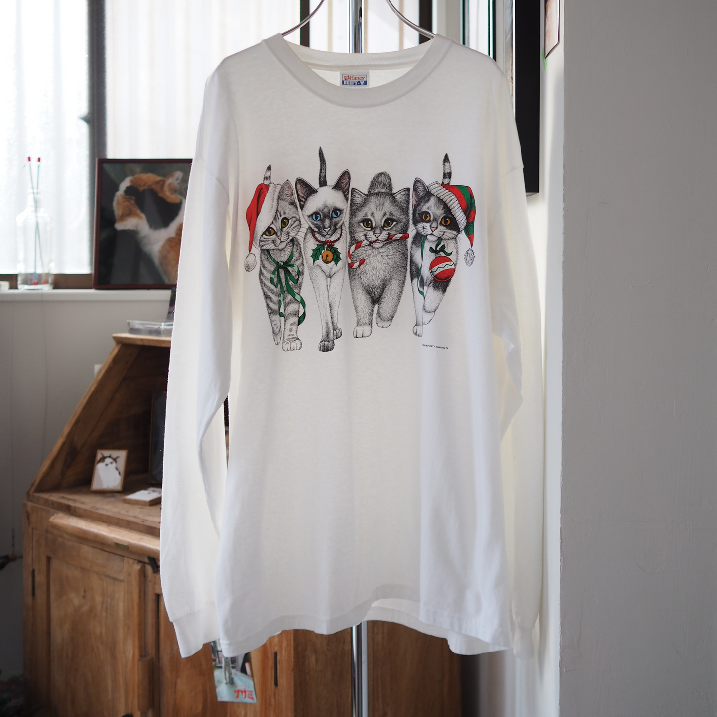 HEP CAT Christmas Long-Sleeve Tee / 90s