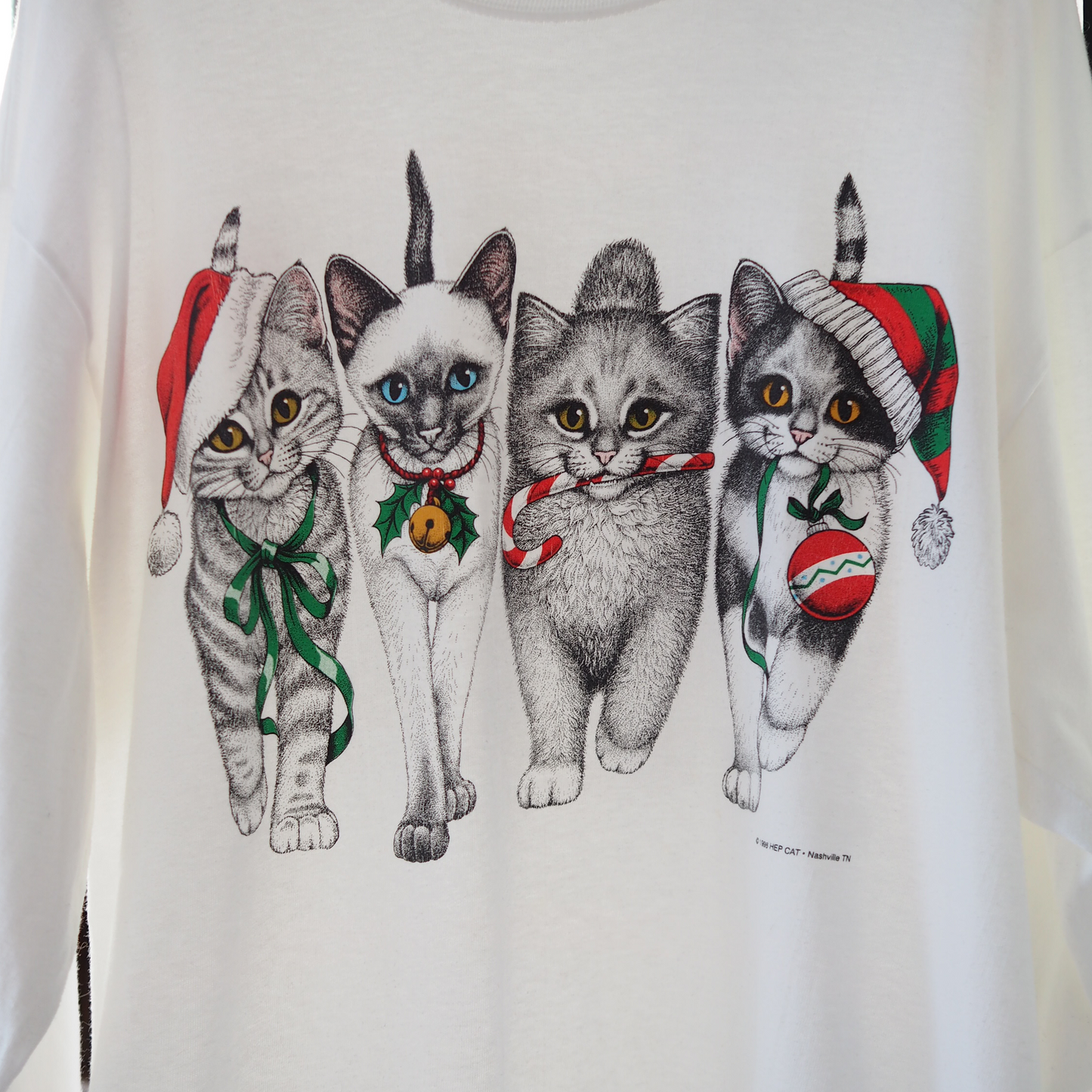 HEP CAT Christmas Long-Sleeve Tee / 90s