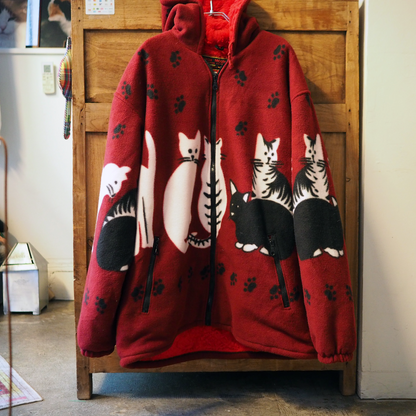 High Mount Fleece Jacket / 90s / Made in England