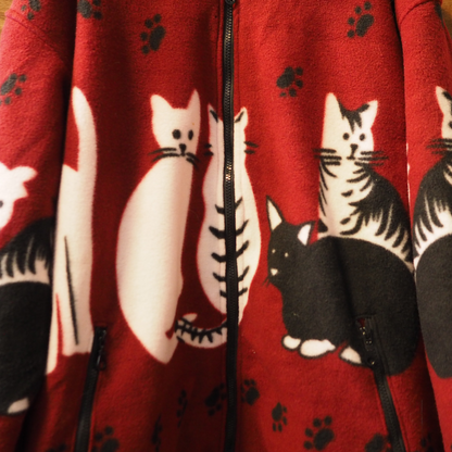 High Mount Fleece Jacket / 90s / Made in England