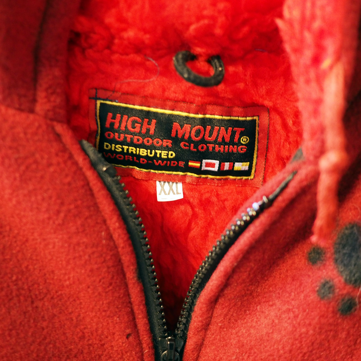 High Mount Fleece Jacket / 90s / Made in England