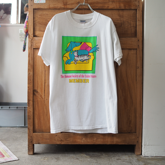 HSUS Cat & Dog Tee / 00s-