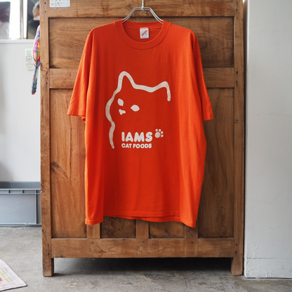 IAMS Cat Foods Tee / 80s- / Made in USA